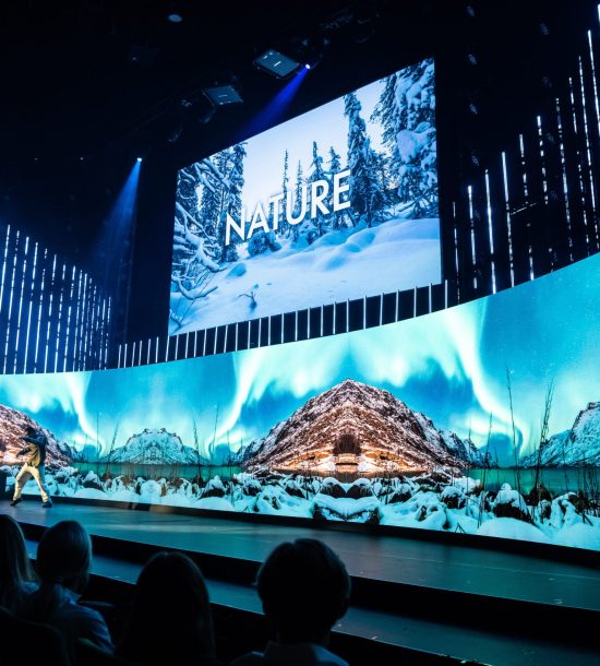 MAHKOTA Wedding Directory Listing Category LED Screen